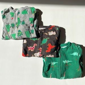 Old Navy Christmas Footie Pajamas
